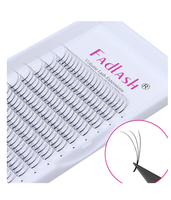 3D Premade Fan Eyelash Extensions - Fadlash