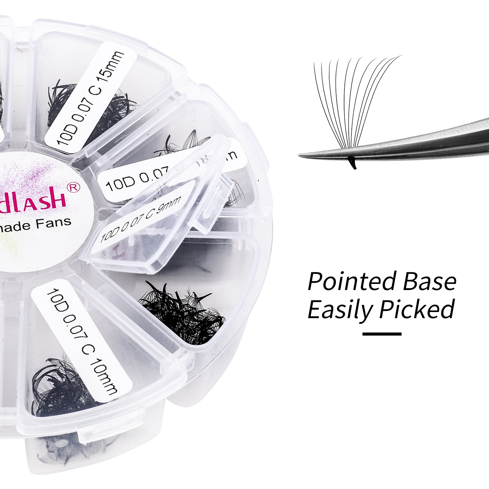 1000 Fans Premade Loose Fan Lashes - Fadlash