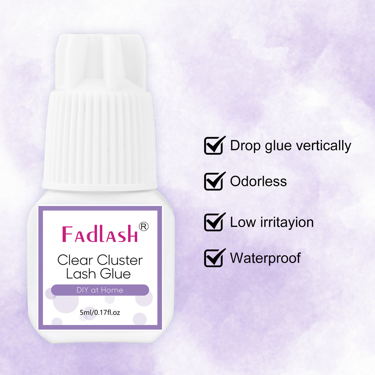 Clear Cluster Lash Glue Fadlash