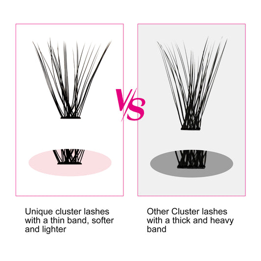 30P DIY Cluster Lashes Extensions - Fadlash