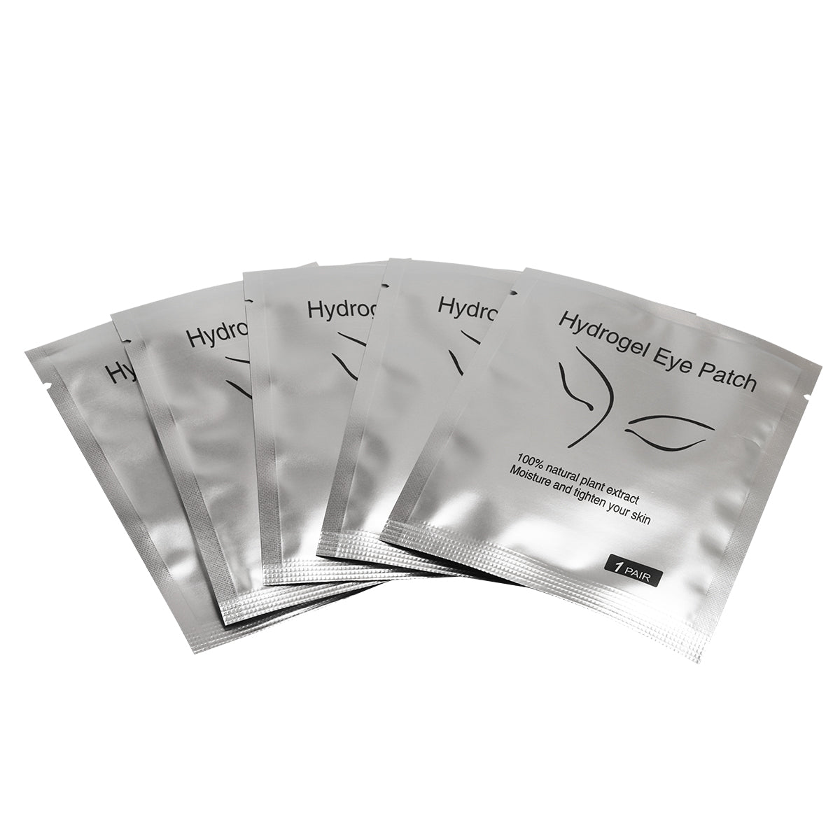 100 Pairs Classic Curve Under Eye Gel Pads Lint Free Patches For