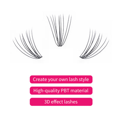 10P DIY Cluster Lashes Extensions - Fadlash