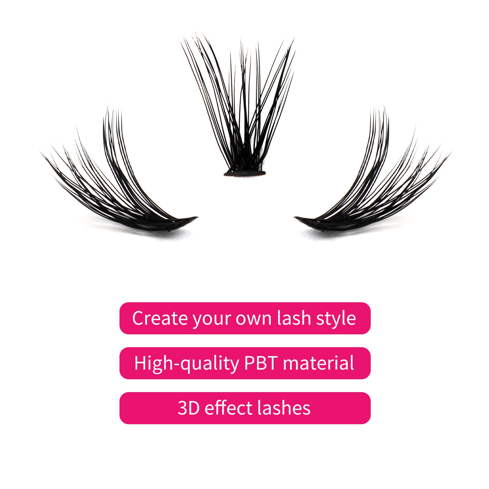 cluster lashes in store 40D