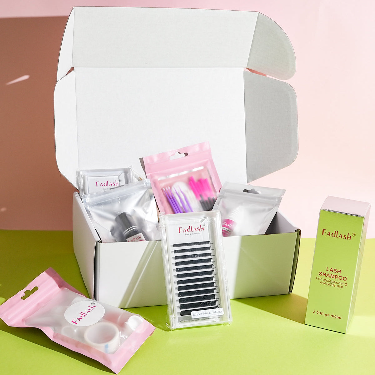 Fadlash Great Value Eyelash Extension Kit