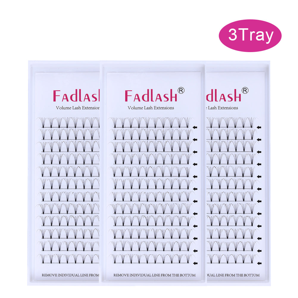 3 Trays 5D  Volume Lash Extensions - Fadlash