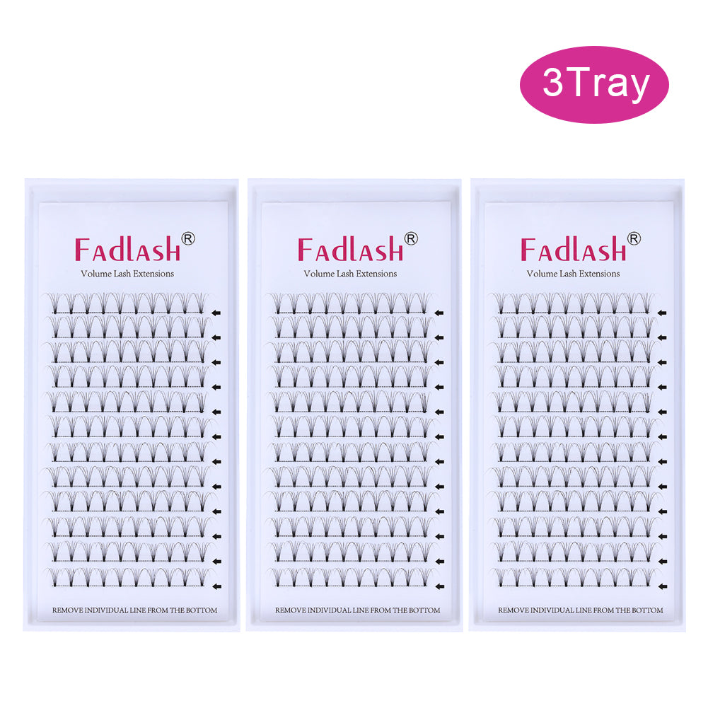 3 Trays 5D  Volume Lash Extensions - Fadlash