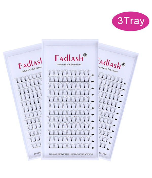 3 Trays 5D  Volume Lash Extensions - Fadlash