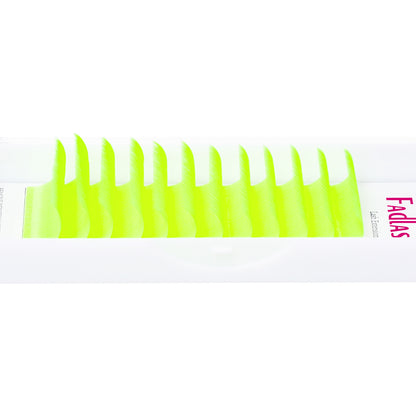 colored eye lashes tray