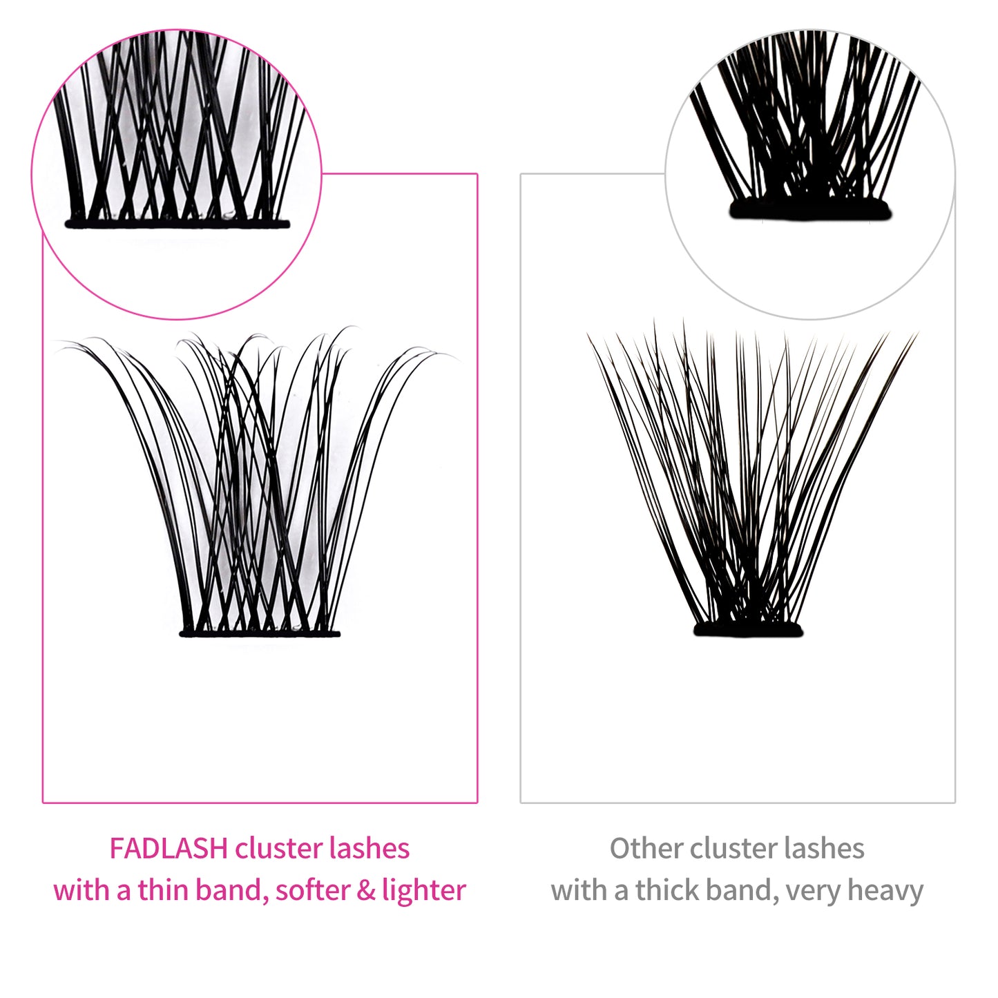 California Clustar Lashes - Fadlash