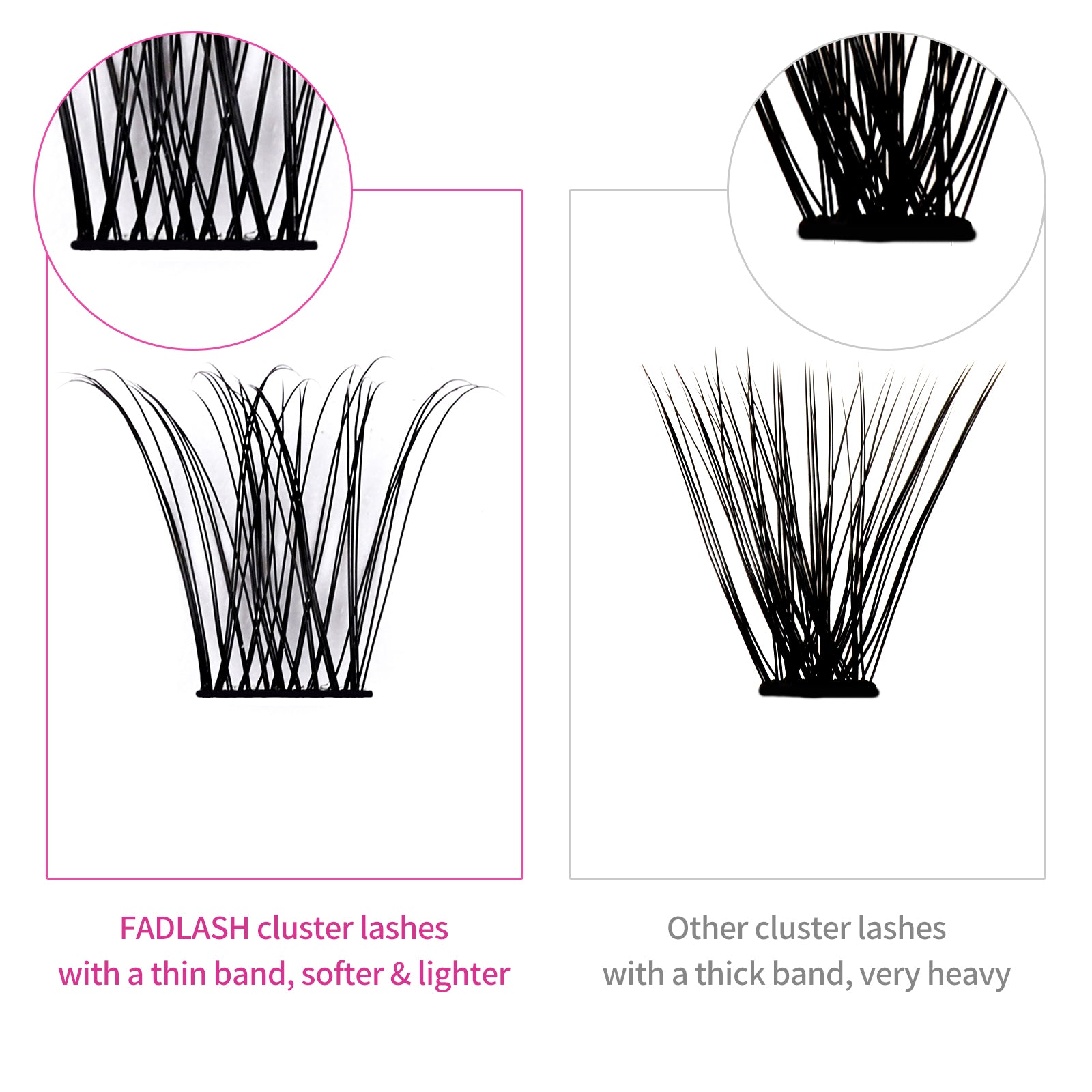 California Clustar Lashes - Fadlash