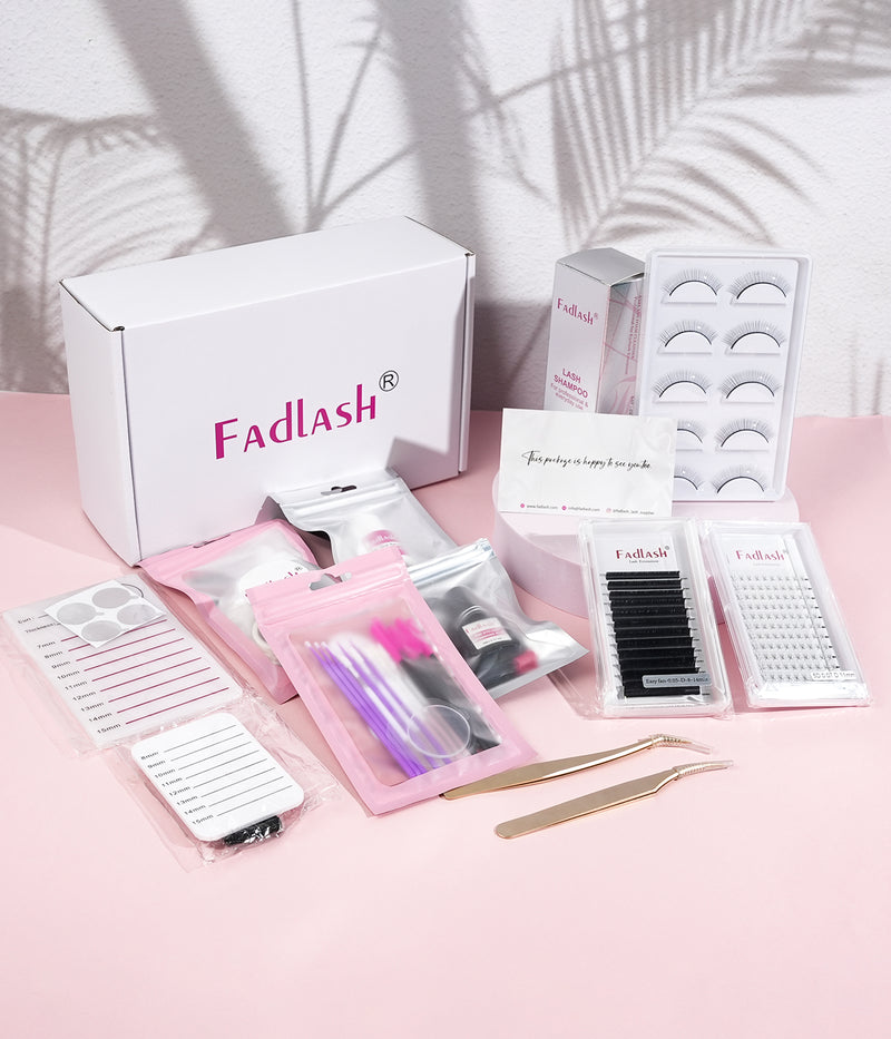 Eyelash Extensions Kit for Beginners - Fadlash