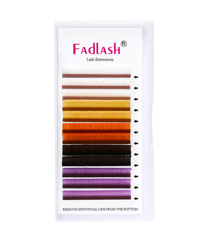 Colored Volume Easy Fan Lash Extensions - Fadlash