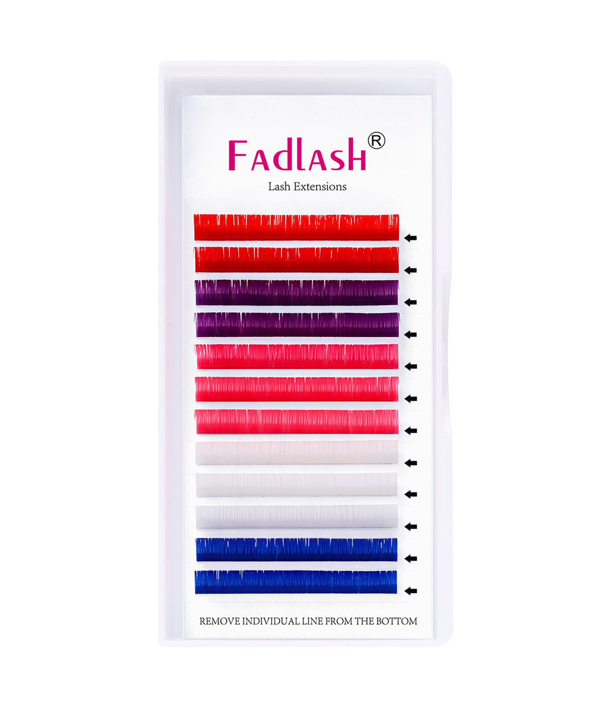 Colored Individual Lash Extensions - Fadlash