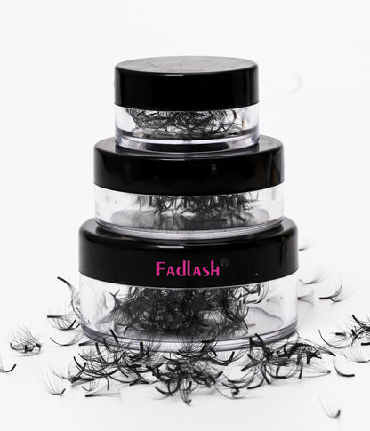 5D Handmade Loose Promade Fans Lashes -500 Fans - Fadlash