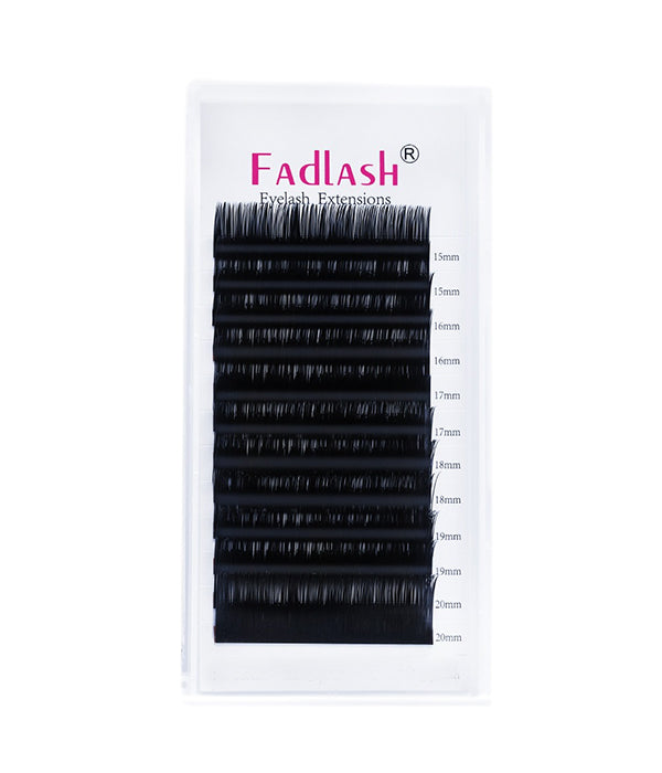 Flat Eyelash Extensions - Fadlash