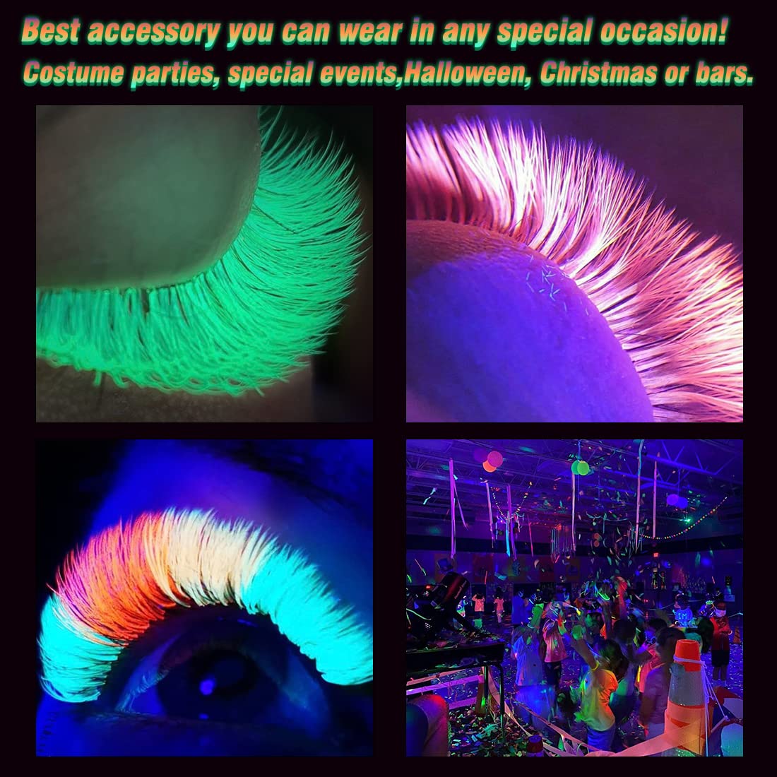 Neon Eyelash Extensions - Fadlash