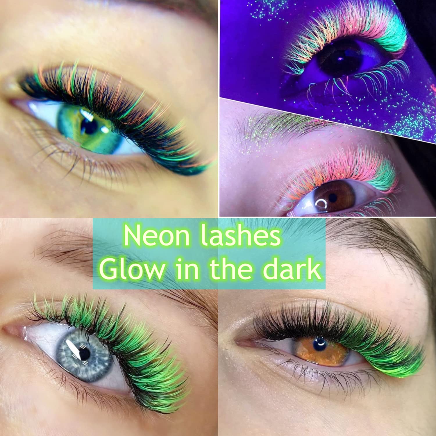 Neon Eyelash Extensions - Fadlash