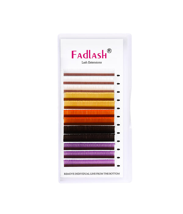 Colored Volume Easy Fan Lash Extensions - Fadlash